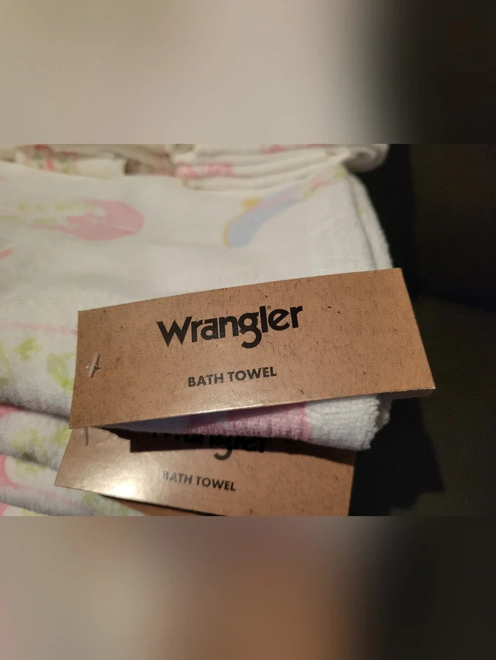 New Wrangler Towels *2 Bath +* 2 Hand Towel Colorful Cowgirl Boots Pretty Boots